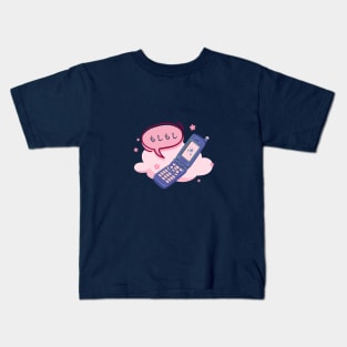 moshi moshi - Hello? Kids T-Shirt